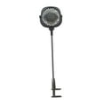 thumbnail image 3 of Ventilador personal con cuello flexible, giratorio 360 degree, silencioso, con clip, mini ventilador USB 3 Negro 1200mAh, 3 of 9