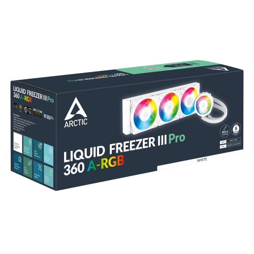 ARCTIC, Liquid Freezer III Pro 360 A-RGB AIO CPU Cooler, 38mm