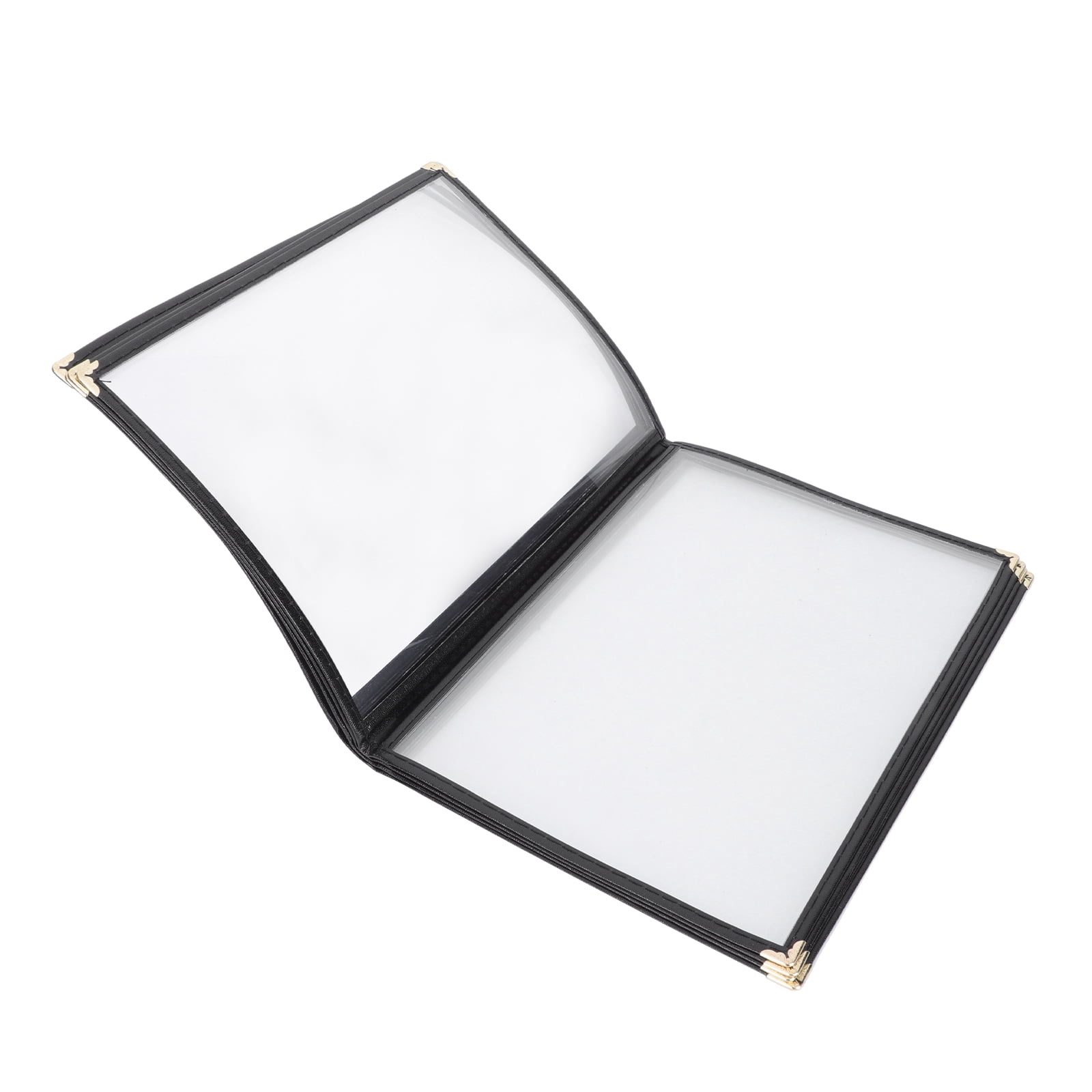 Shuliwen Menu Cover Waterproof Restaurant Menu Protective Cover Transparent Recipe Book Protector