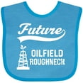 thumbnail image 3 of Inktastic Future Oilfield Roughneck Boys or Girls Baby Bib, 3 of 4