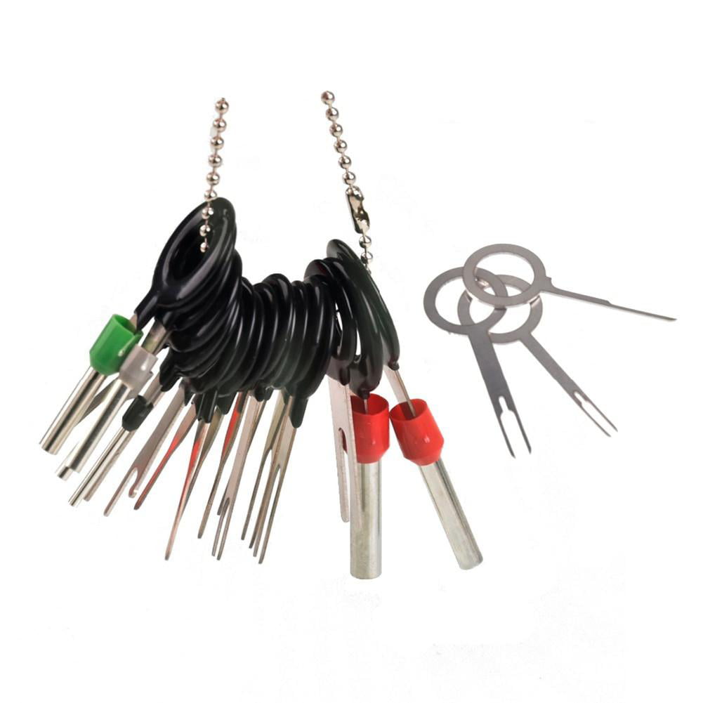 Details about   21Pc Car Terminal Removal Electrical Wiring Crimp Connector Pin Extractor Kit