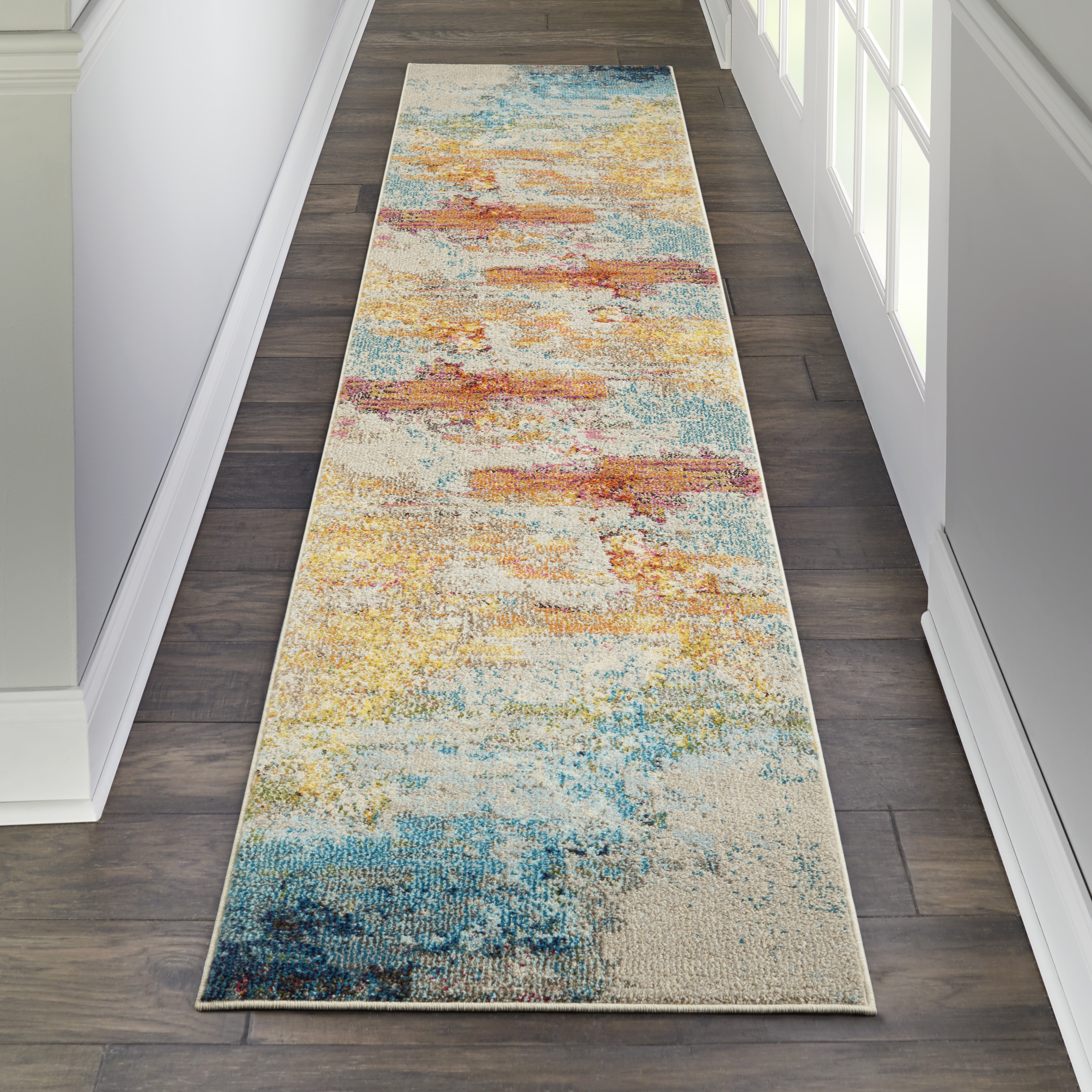 Nourison Celestial Abstract Sealife Area Rug - Walmart.com - Walmart.com