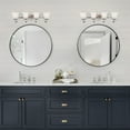 thumbnail image 2 of Design House 514778 Torino 4-Light Vanity Light, Satin Nickel, 2 of 7