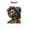 thumbnail image 3 of Delliss Mens Fashion Print T Shirt Casual Crew Neck Slim Fit Shirts Daily Tops, 3 of 4
