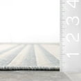 thumbnail image 2 of nuLOOM Robin Multi Stripe Indoor/Outdoor Area Rug, 8' x 10', Light Grey, 2 of 9