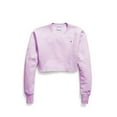 thumbnail image 5 of Champion Life Women's Crop Top Sweatshirt Reverse Weave Cut Off Long Sleeve, 5 of 11