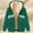 Green, variant on VONCOS Winter Coat for Women Warm Hooded Fleece Jacket Zipper Faux Fur Coat