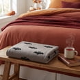 thumbnail image 7 of Fall Throw Blankets, Fall Maple Leaf Thanksgiving Flannel Soft Blanket, Comfort Lightweight Throw Blanket Halloween Themed, for Couch Bed Sofa Decor, 7 of 7