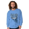 thumbnail image 5 of Forgiven and Risen Jesus Christ Sweatshirt for Men or Women Brisco Brands M, 5 of 6