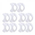 thumbnail image 1 of Bunblic 2x5 Pair Pinky Toe Toe Separators Little Toe Straightener White , White, 4 Pcs, 1 of 7
