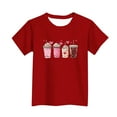 thumbnail image 5 of DxhmoneyHX Kids Valentine Shirt Love Heart Graphic Blouse Crewneck Long Sleeve Tee Tops Girls Valentines Day Tees 3-15Y, 5 of 5