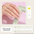 thumbnail image 3 of Tiras para uñas de larga duración, 20 recubrimientos para uñas, pegatinas para uñas, tiras para uñas de gel, fáciles de aplicar y quitar, 3 of 7