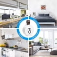 thumbnail image 1 of Termómetro higrómetro inalámbrico, mini sensor de temperatura de humedad Bluetooth con alerta de aplicación, monitor de temperatura interior preciso y sensible con exportación de datos para el hogar, garaje, invernadero LingWen 8390614169012, 1 of 1