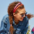 thumbnail image 3 of Girls Classics Fabric Headband, 5 Count, 3 of 5