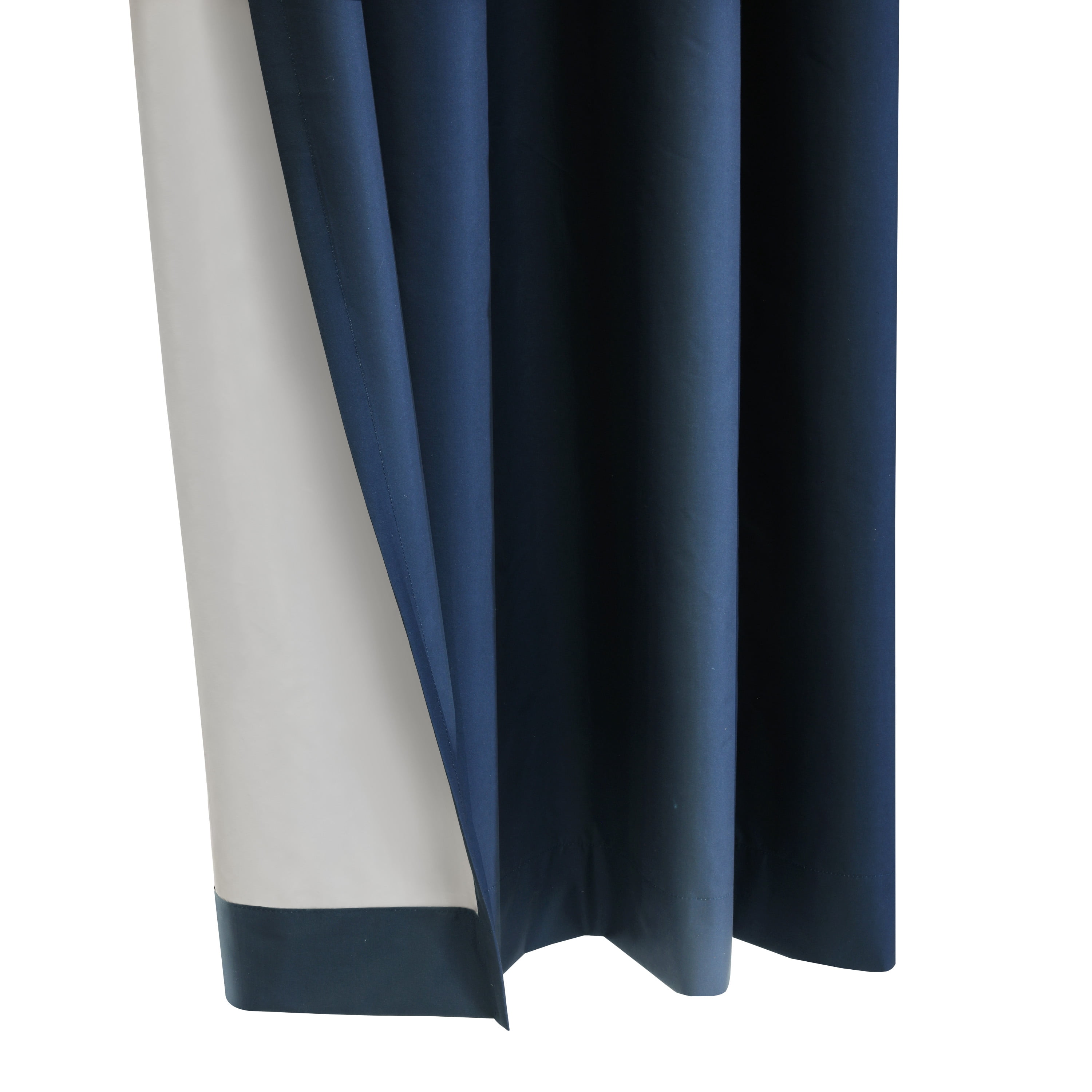 Loft Living Augustow Blackout Grommet Indoor Curtain 52 x 108 in Navy