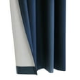 thumbnail image 3 of Loft Living Augustow Blackout Grommet Indoor Curtain 52 x 84 in Navy, 3 of 5