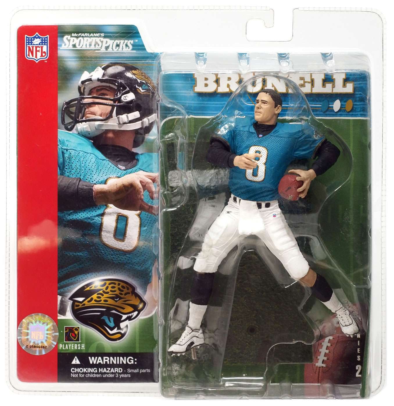 【超希少】Mcfarlane NFL RANDY MOSS Randy Moss McFarlane 2006 NFL Vikings Series 13 Afro Variant