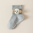 thumbnail image 4 of Playful Cartoon Baby Socks for Toddlers, Soft Cozy Anti- Ankle Crew Socks with Grips, Warm Thermal Winter Thick Socks for Early Steps & Everyday Wear, 9 Pairs for Baby Boys Girls, 4 of 4