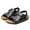 Black, variant on Gubotare Kids Sandals Toddler Boys Kids Sandals and Slides for Boys & Girls Lightweight Waterproof Slip-On Sandals Summer Water Shoes for Beach Pool Garden Play Size 12 (Black,12 Little Kids)