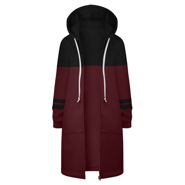 Camiseta de manga larga para mujer a la moda, blusa con estampado de otoño, cárdigan con capucha, abrigo con cremallera y bolsillo, Tops Fridja po3213