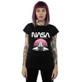 thumbnail image 2 of NASA Womens Space Shuttle Sunset Cotton T-Shirt, 2 of 3