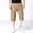 E7-Khaki, variant on Havenx Men's Cargo Capri Pants Below the Knee Elastic Waist Capris with Multi Pockets Pants Athletic Work Hiking Relaxed Fit Travel Clothes,Coffee M
