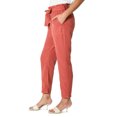 thumbnail image 2 of Social Standard By Sanctuary Women's High Waist Melody Paperbag Pant (Marsala, XXL), 2 of 6
