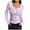 Purple, variant on VgaVtl Women T Shirt Fall Winter Long Sleeve Womens Tops Leisure Striped Green Slim Layering Workout Shirts,S
