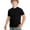 A228 Black, variant on Kids Boys Short Sleeve Activewear T Shirts Casual Basic Jacquard Camouflage Pattern Breathable Athletic Workout Tops With Zipper Pockets Summer Playwear