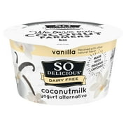 So Delicious Vegan, Dairy Free Vanilla Coconut Milk Yogurt Alternative, 5.3 oz Container