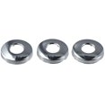 thumbnail image 4 of 10 Pcs Couvercle de Bride de Robinet en Acier Inoxydable Forme Ronde Durable 10 Pcs, 4 of 5