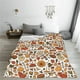 thumbnail image 5 of Balery Thanksgiving Food Manta de Felpa Suave y Acogedora – Cobija de Franela Aterciopelada para Cama, Lavable y Cálida para Sofá, Mascotas, Transpirable-80"x60", 5 of 7