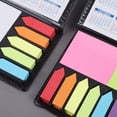 thumbnail image 3 of Sticky Notes diferentes tamaños y colores - Mini notas adhesivas reposicionables para oficina escolar - Página de identificación en papel color pastel JM, 3 of 5