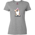 thumbnail image 3 of Inktastic Corgi Puppy Girl Women's T-Shirt, 3 of 5