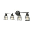 thumbnail image 4 of Millennium Lighting  4 Light Bathroom Vanity Fixture with Metal Shade Modern Gold Gold Polished, 4 of 5
