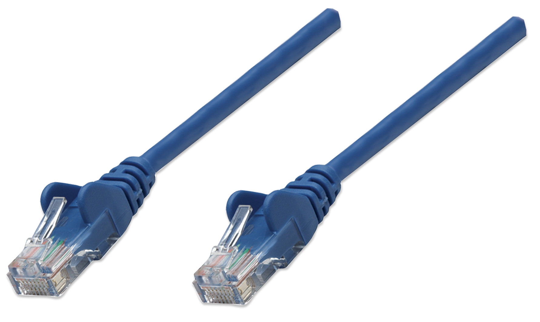 Intellinet Network Cable, Cat6, UTP, 100% Copper, 14 ft., Blue