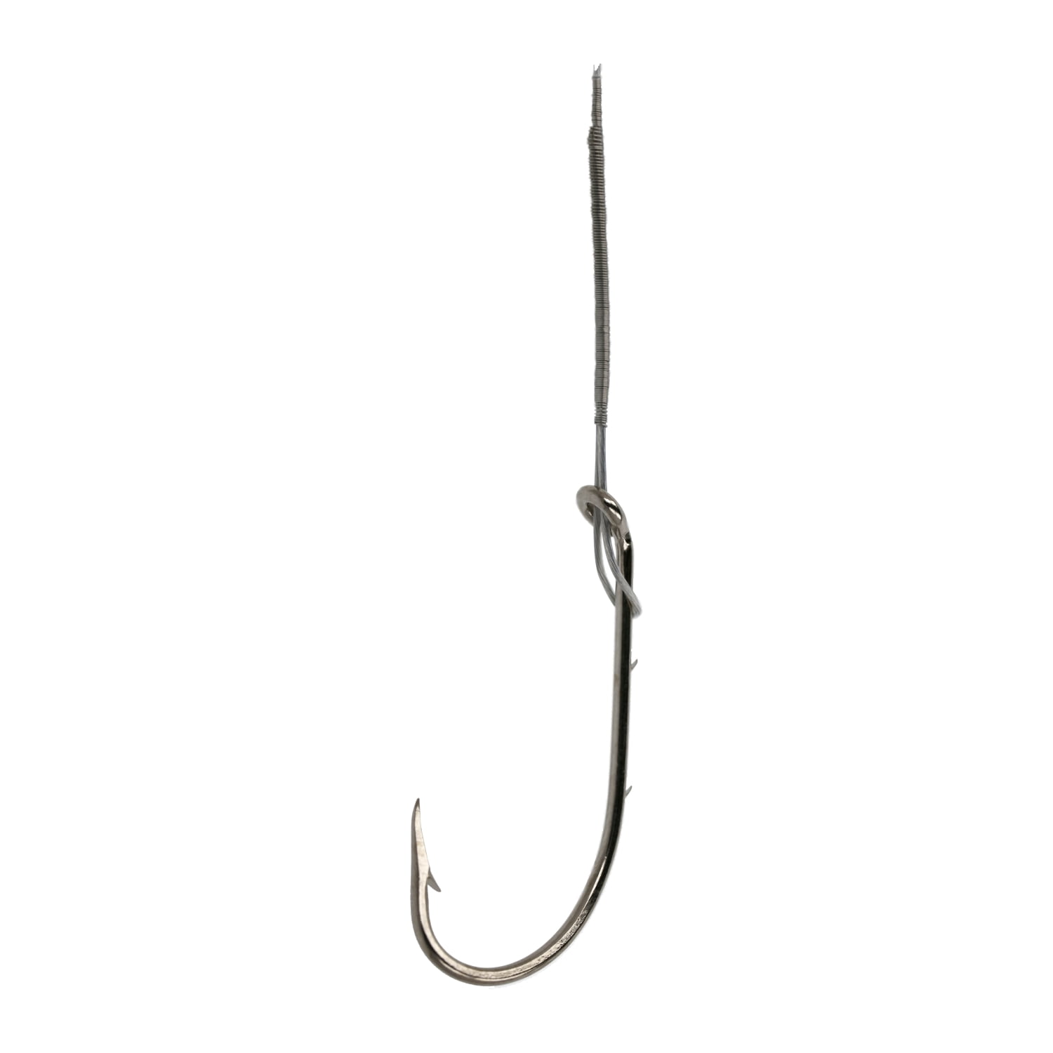 Eagle Claw 5 Pieces High Carbon Steel Plain Shank Hook, Size 1