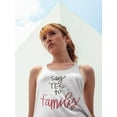 thumbnail image 2 of Say Yes To Family. Tank Women -Image by Shutterstock, Female XX-Large, 2 of 4
