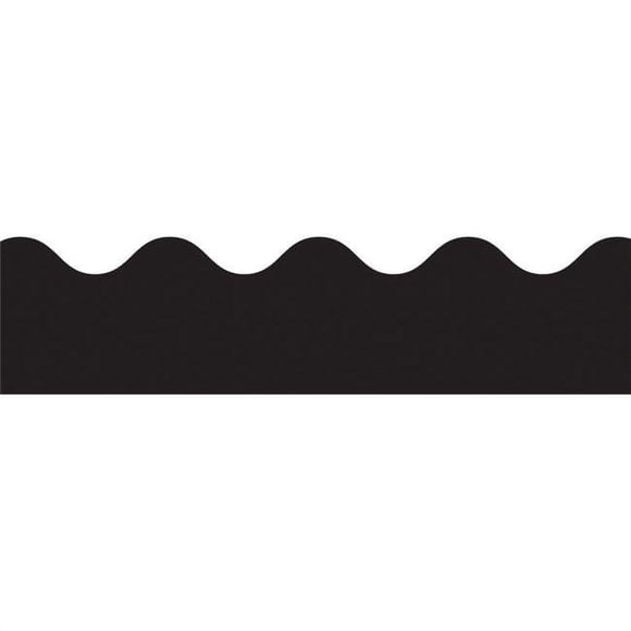 Carson Dellosa CD-1210-6 Bordure Noire Festonnée - Lot de 6