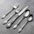 thumbnail image 5 of Oneida Wordsworth 45-Piece Mirror 18/0 Stainless Steel Flatware Set (Service for 8), 5 of 6