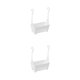 thumbnail image 1 of Monstrate Cesta colgante, soporte de ducha de drenaje Vertical, caja de almacenamiento de champú para maquillaje, organizador de limpieza de 2piezas, 1 of 6