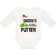 thumbnail image 3 of Inktastic Daddy Little Putter Mini Golf Boys or Girls Long Sleeve Baby Bodysuit, 3 of 5
