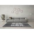 thumbnail image 3 of Ahgly Company Indoor Square Oriental Gray Modern Area Rugs, 3' Square, 3 of 4