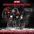 thumbnail image 6 of EXBERT Baitcasting Reel,Reel 18+1bb Ball Speed 7.2 1 Ball Reel Speed Brake Baitcaster Reel 1 Ratio Brake Reel Speed 7.2 18+1bb Ball Reel Brake Reel Baitcaster Rookin Montloxs Buzhi Reel Reel, 6 of 7