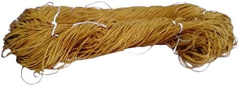 Knitsilk Reeled Mulberry Silk Yarn, Soft Silk Yarn, 3 ply Yarn, 260 Yards, 50 Grams (Golden Mustard)(Pack of 1)