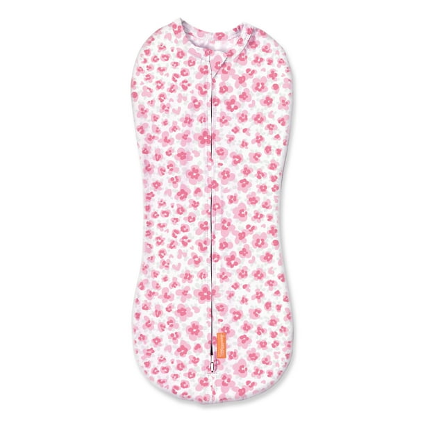 SwaddleMe Pod Size Newborn, 02 Months, 1Pack (Sweet n Wild Floral