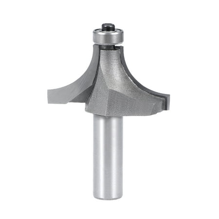 

Uxcell 1/2 Shank 1-1/2 inch Dia Round Over Corner 2 Flutes Carbon Steel Router Bit