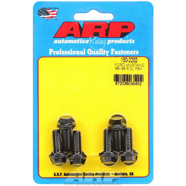 ARP Ford Pressure Plate Bolt Kit - 86-95 Mustang ARP Ford Pressure Plate Bolt Kit - 86-95 Mustang