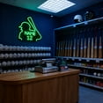 thumbnail image 4 of UPONRAY Baseball Player Custom Neon Signs, Usb Powered with Adjustable Brightness Wall Decor for Gifts, Cool White, 18 inch, 4 of 10