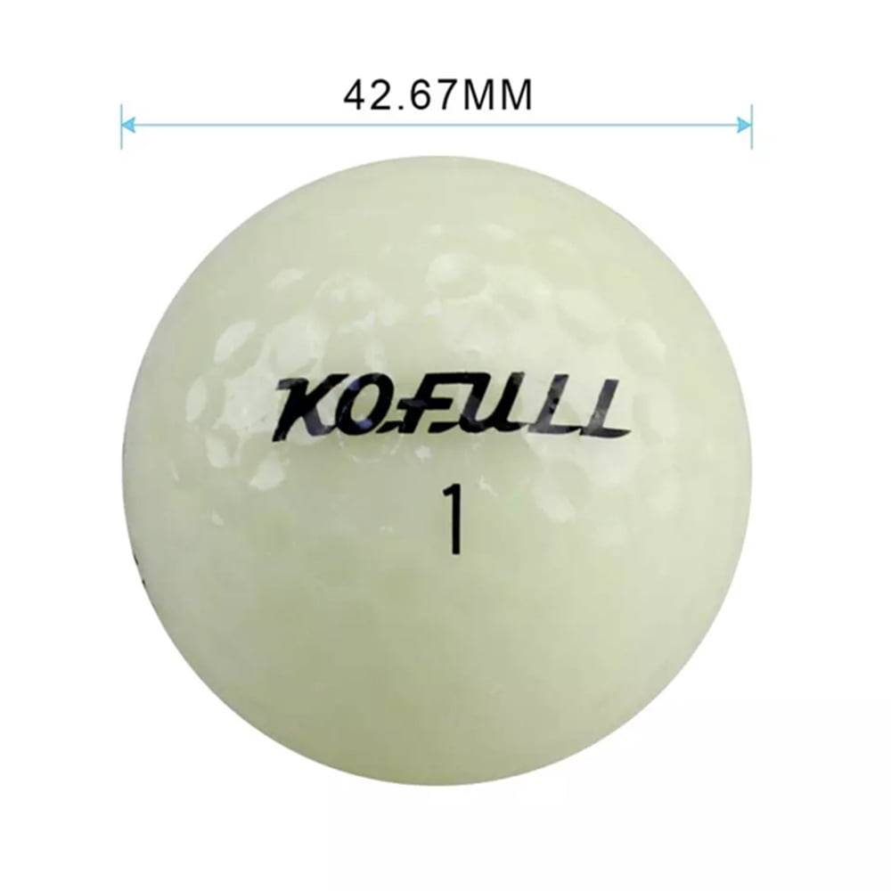 Crestgolf Night Golf Balls Glow in the Dark Golf Ball Long Lasting Bright Luminous Balls Golf Gift